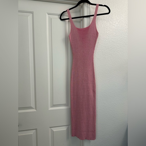 Vici Pink Midi Dress - Picture 1 of 4